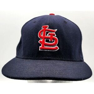 ST. LOUIS CARDINALS HAT CAP‎ FITTED NEW ERA SIZE 7 1/2 59FIFTY OFFICIAL ON-FIELD